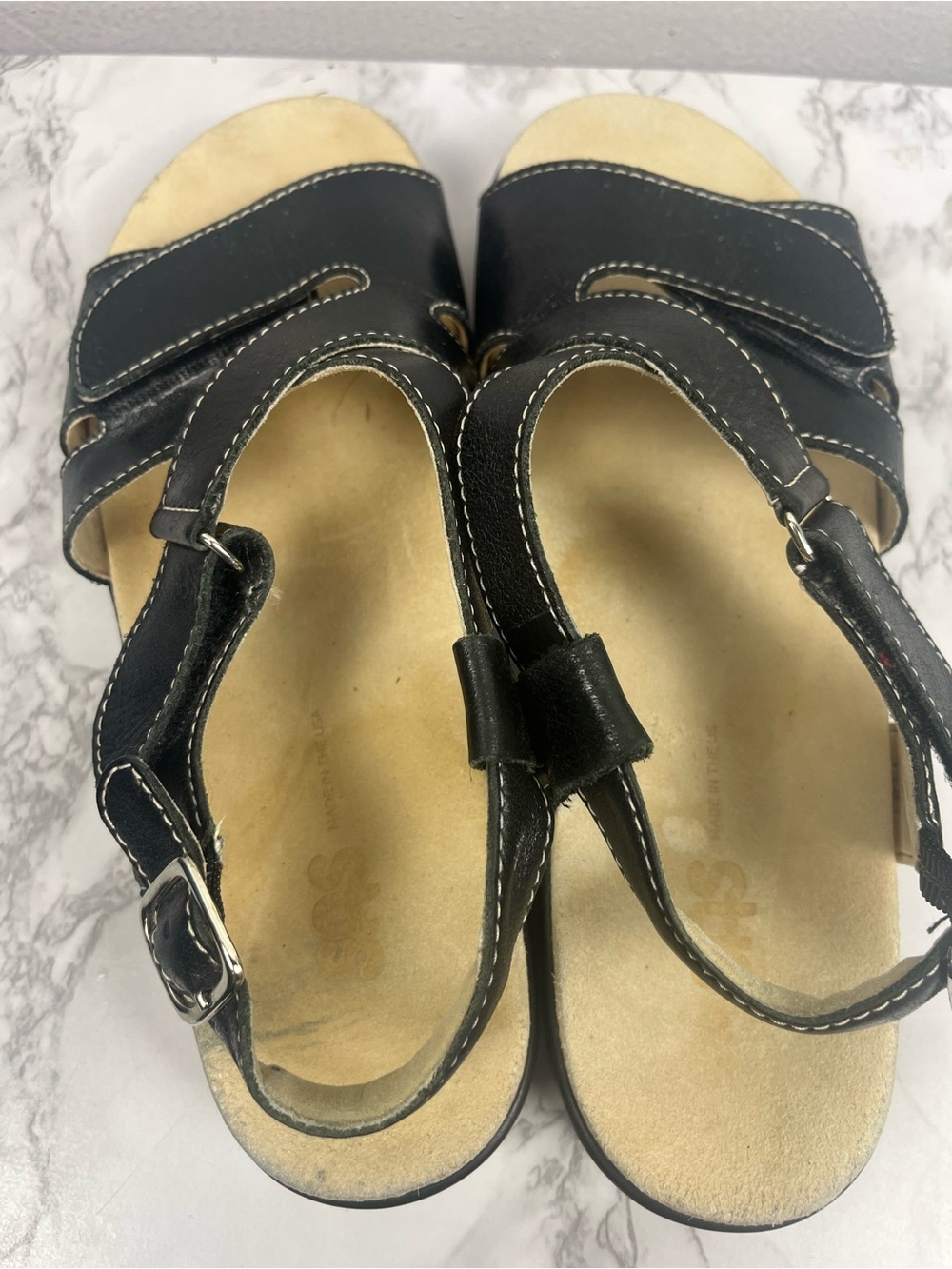 SAS Albuquerque Women's Huggy - Nero Size 9.5 Narrow - Picture 5 of 12